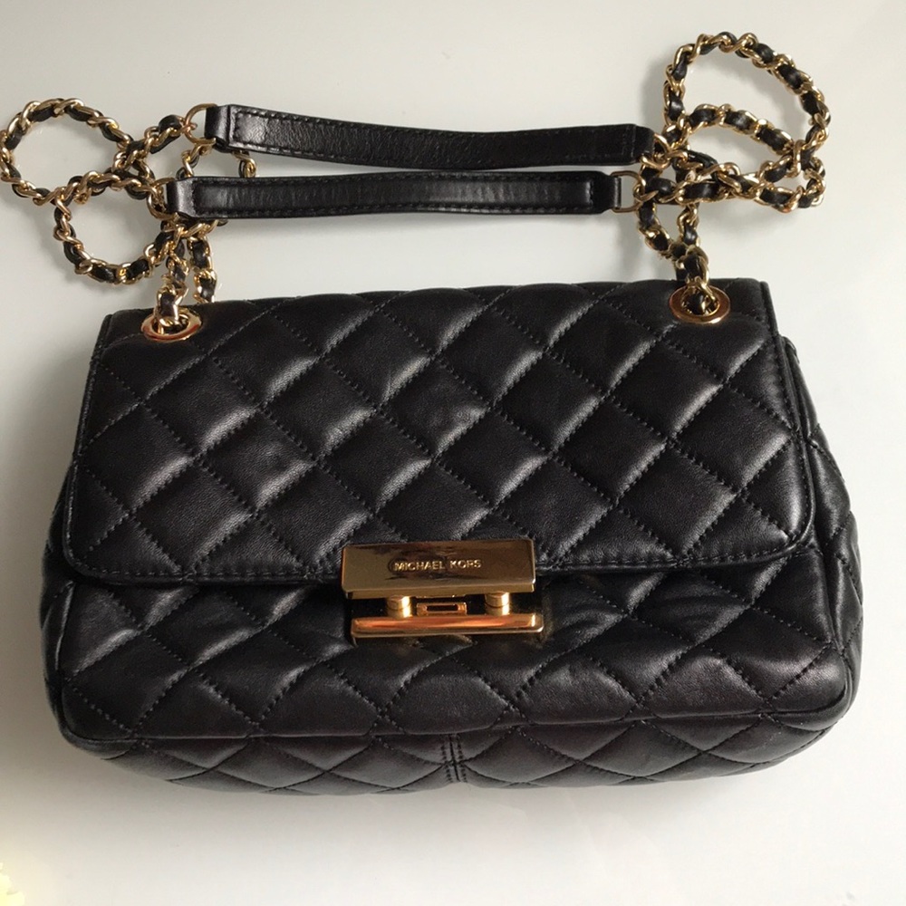 SLOAN LARGE QUILTED-LEATHER SHOULDER BAG - Picture 4 of 8